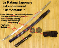 sabre démontable